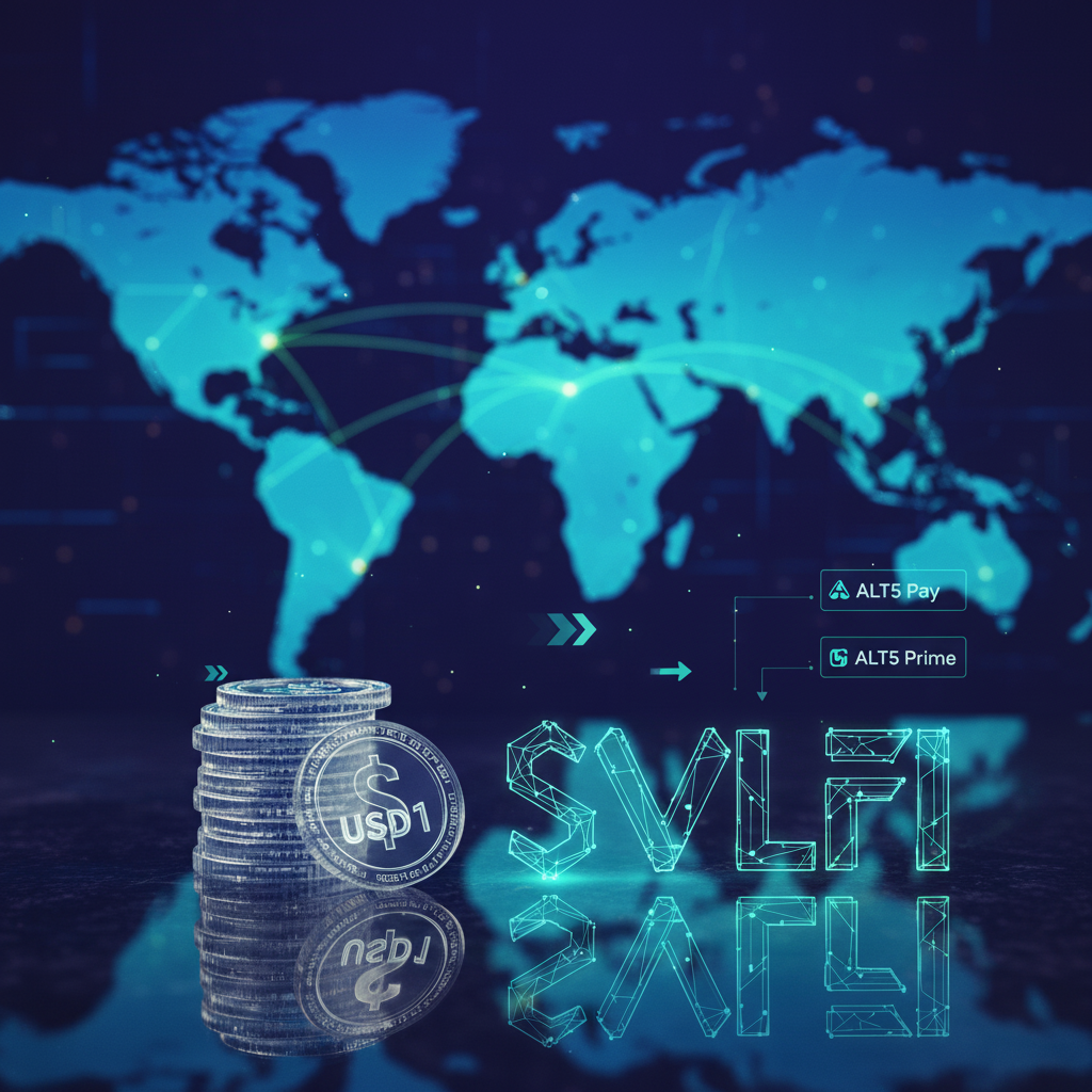 ALT5 Sigma details USD1, $WLFI role in future payments | ALTS Stock News