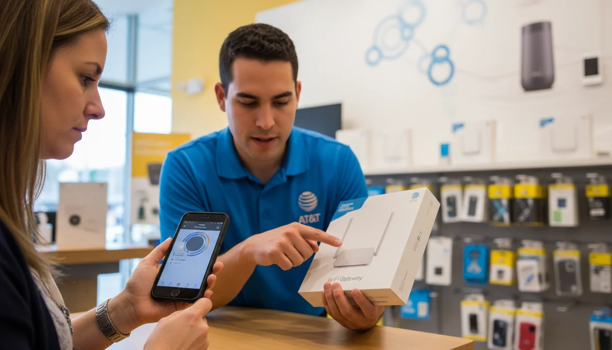 0 News Article Image AT&T's neue KI-App ermöglicht es ihnen, das Telefon und das Heim-WLAN an einem Ort zu kontrollieren.