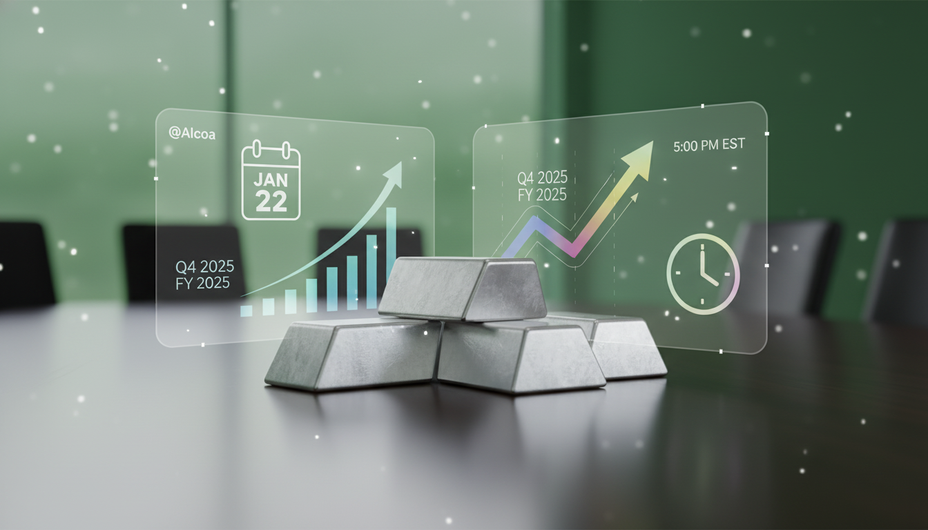 0 News Article Image Alcoa presentará sus resultados para el año 2025 el 22 de enero — aquí te decimos cómo escuchar