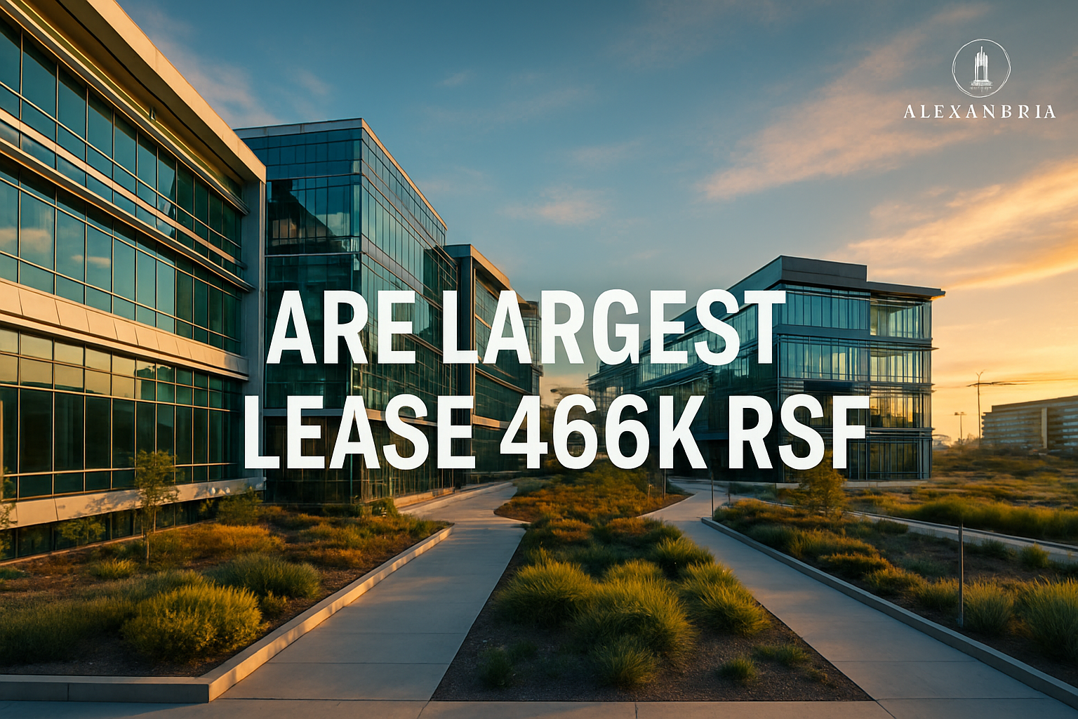 Alexandria Lands Largest-Ever Life Science Lease: 466K SF Pharma Hub Coming to San Diego Megacampus