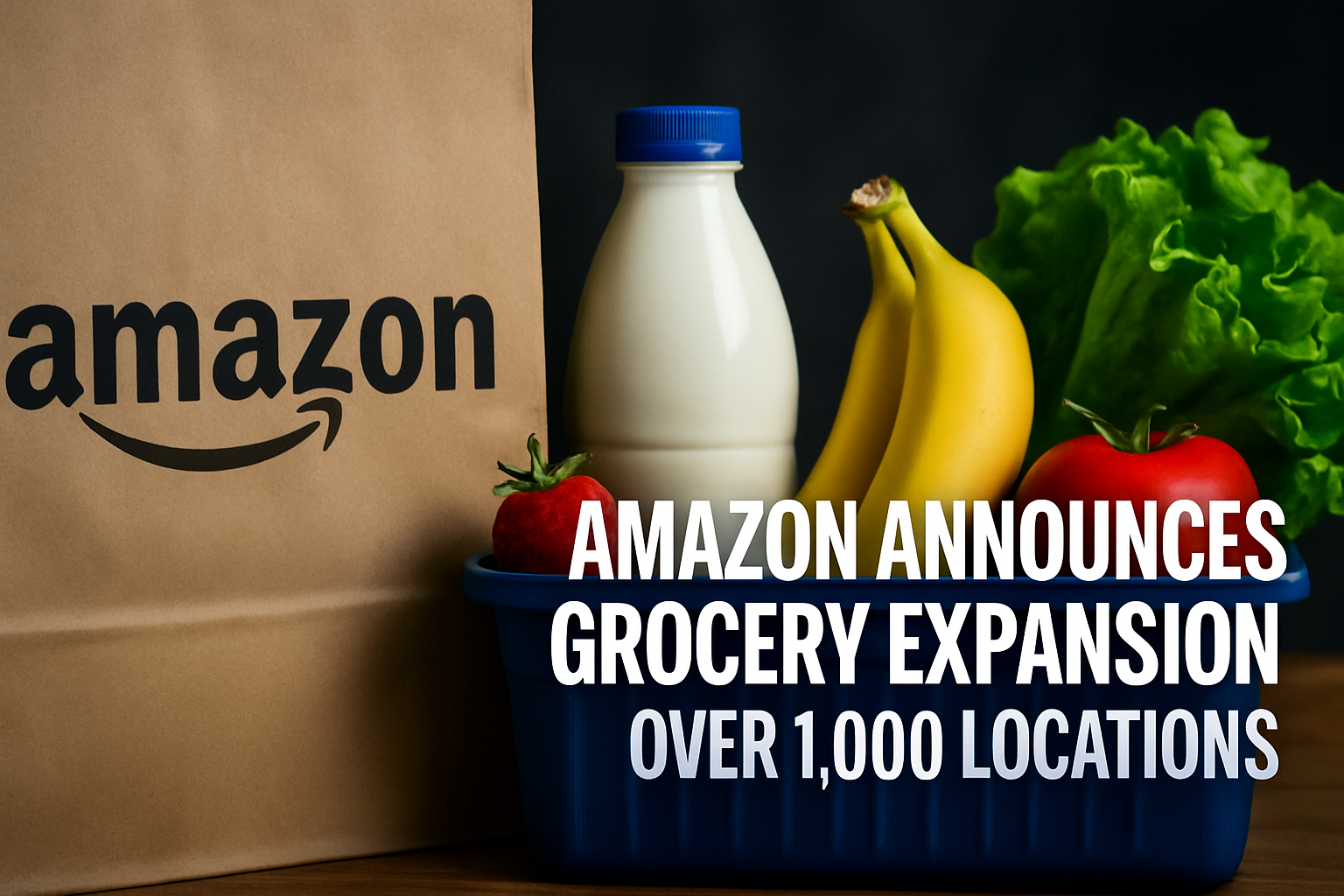 Amazon Announces Major Grocery Expansion