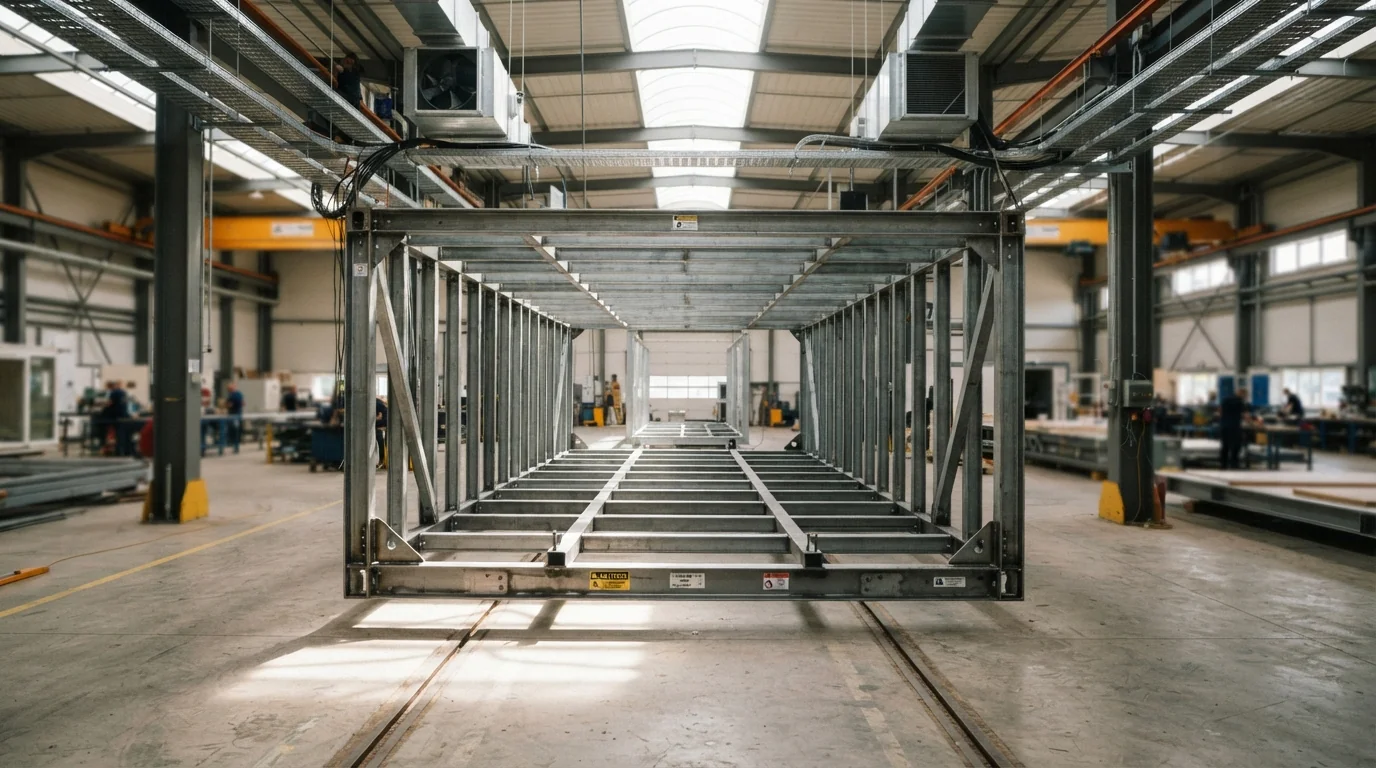 Up to $3 trillion may be needed for data centers by 2030. BOXABL shows a factory-built concept