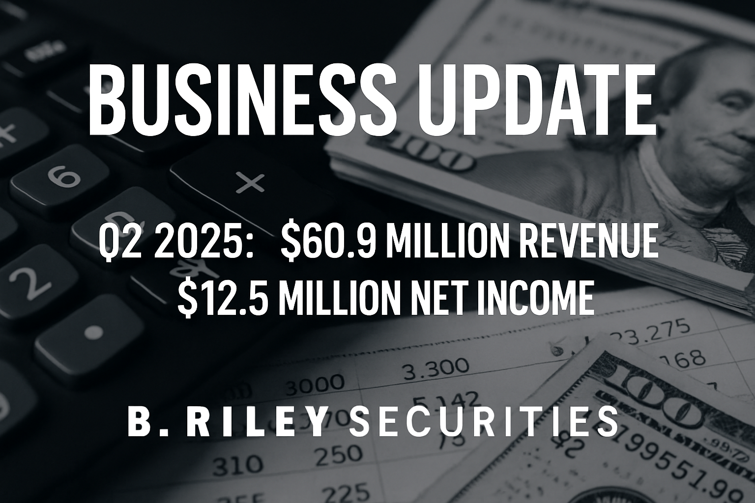 B. Riley Securities Posts $61M Revenue in First Quarter After Carve-Out |  RILY Stock News