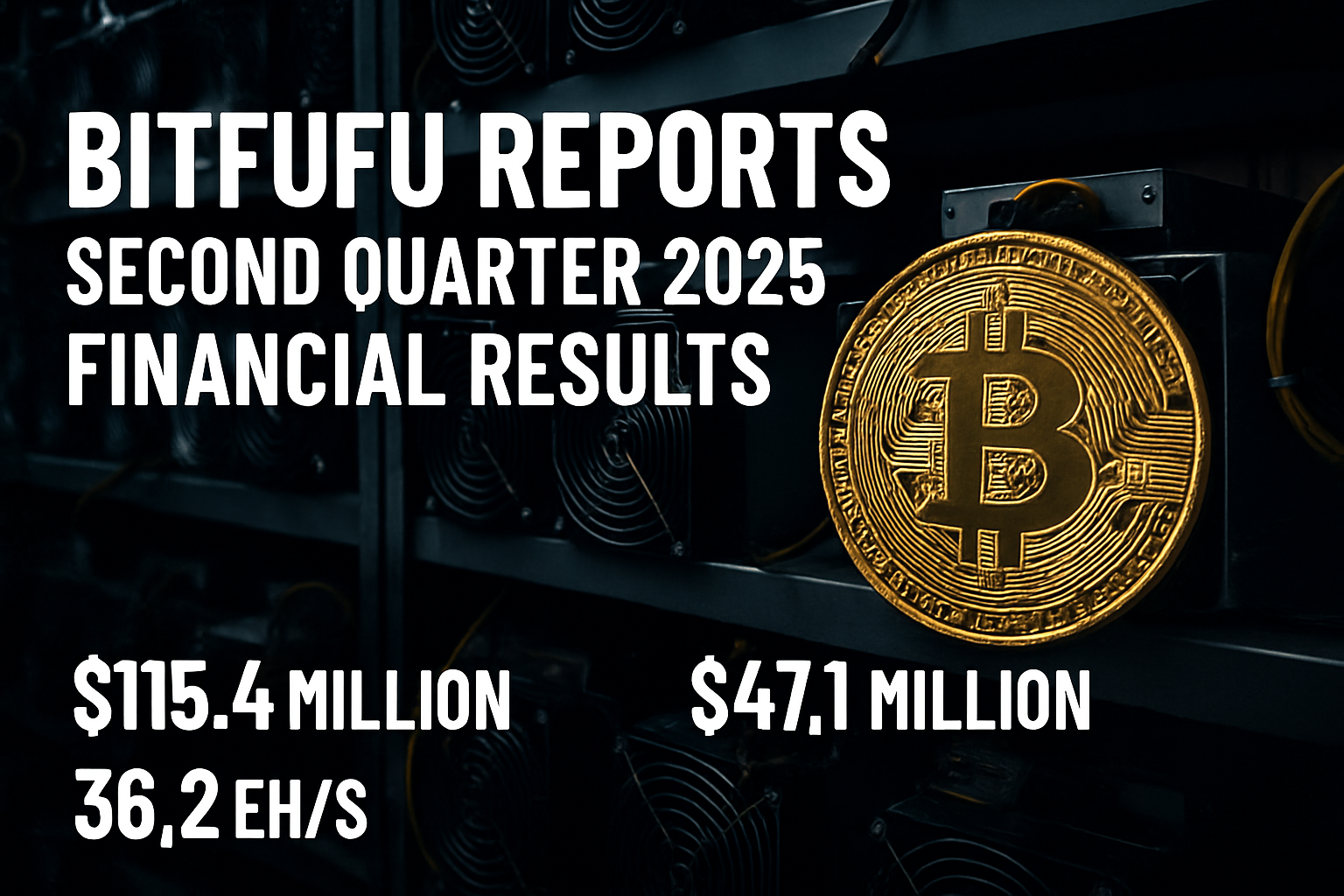 BitFuFu Reports Q2 Revenue of $115.4M, Cloud Mining Up 22.3% | FUFU Stock  News