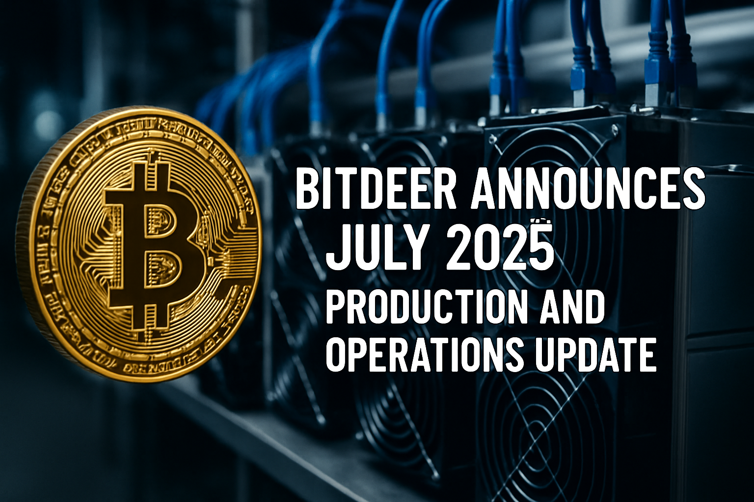Bitcoin Miner Bitdeer Boosts Hashrate 35% to 22.3 EH/s in July Update |  BTDR Stock News
