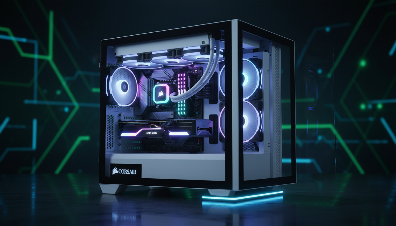 自作pc i5-7500 1050ti　 CORSAIR Air240 自作pc i5-7500 1050ti CORSAIR Air240