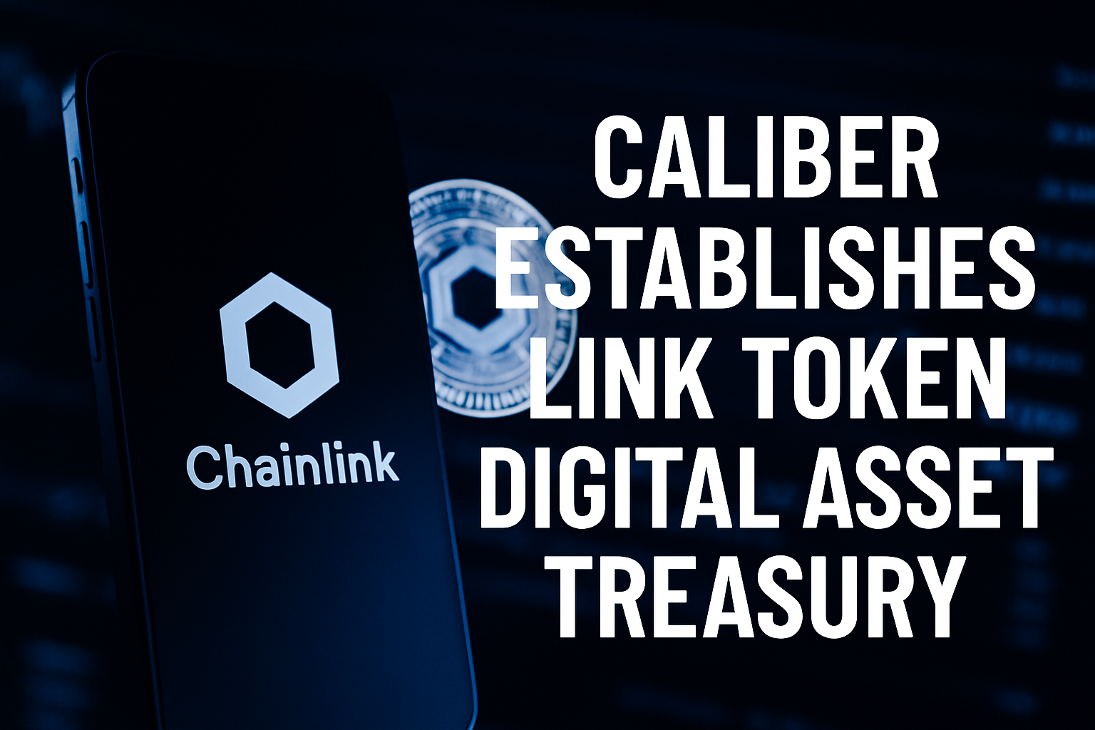 Caliber Launches LINK Token Treasury Strategy, First Among US REITs | CWD  Stock News