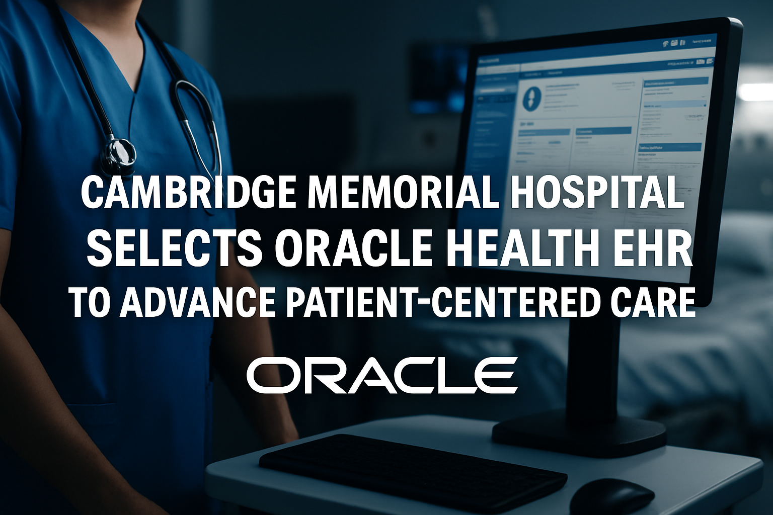 Oracle Health EHR Selected by Cambridge Memorial for Digital Healthcare Transformation