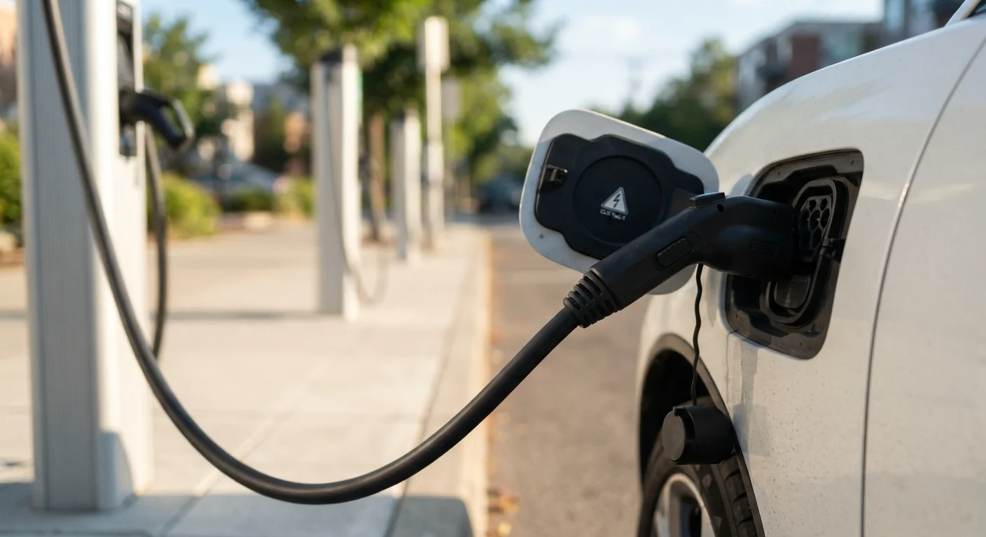 A charging company cut its adjusted quarterly loss 72% to $9.2 million. It was ChargePoint.