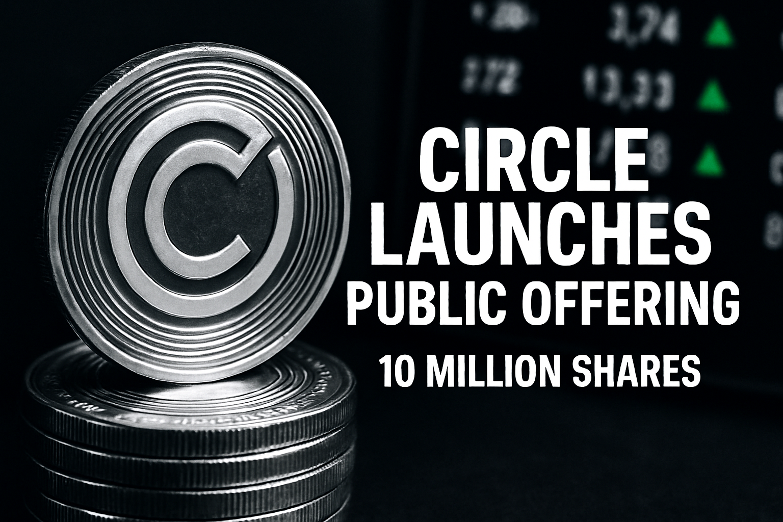 Stablecoin Firm Circle Launches 10M Share Public Stock Offering | CRCL  Stock News