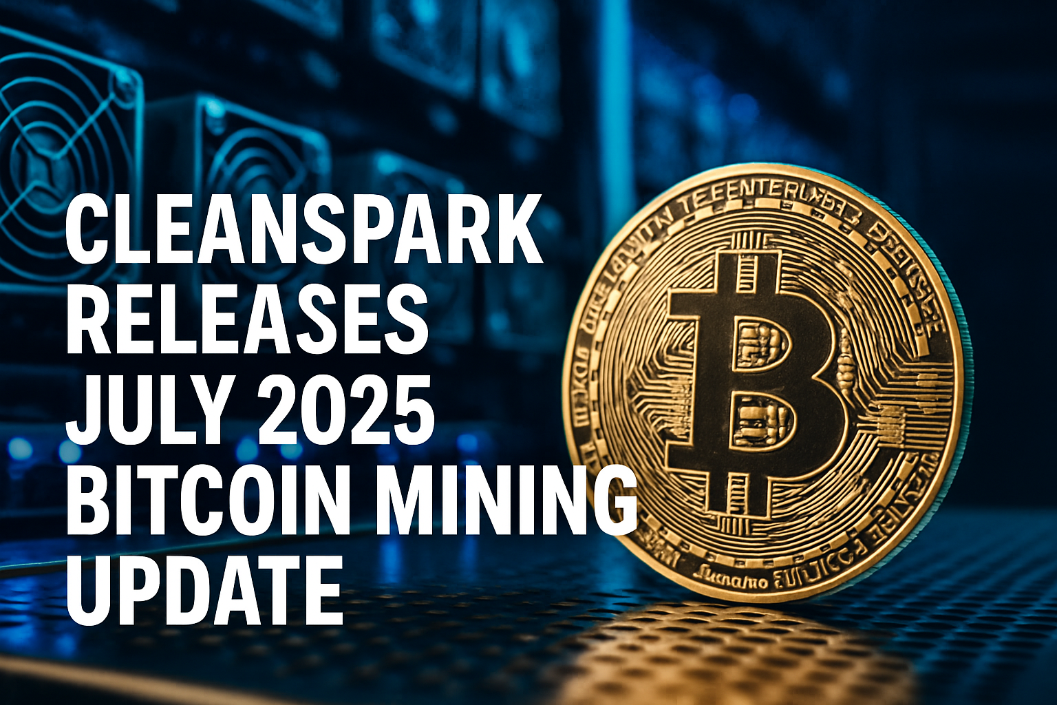 CleanSpark Mines 671 Bitcoin in July, Surpasses 1 GW Power Milestone | CLSK  Stock News