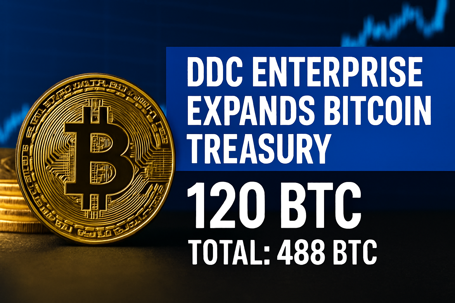 Crypto Firm DDC Adds 120 Bitcoin to Treasury, Targets 10,000 BTC by 2025 |  DDC Stock News