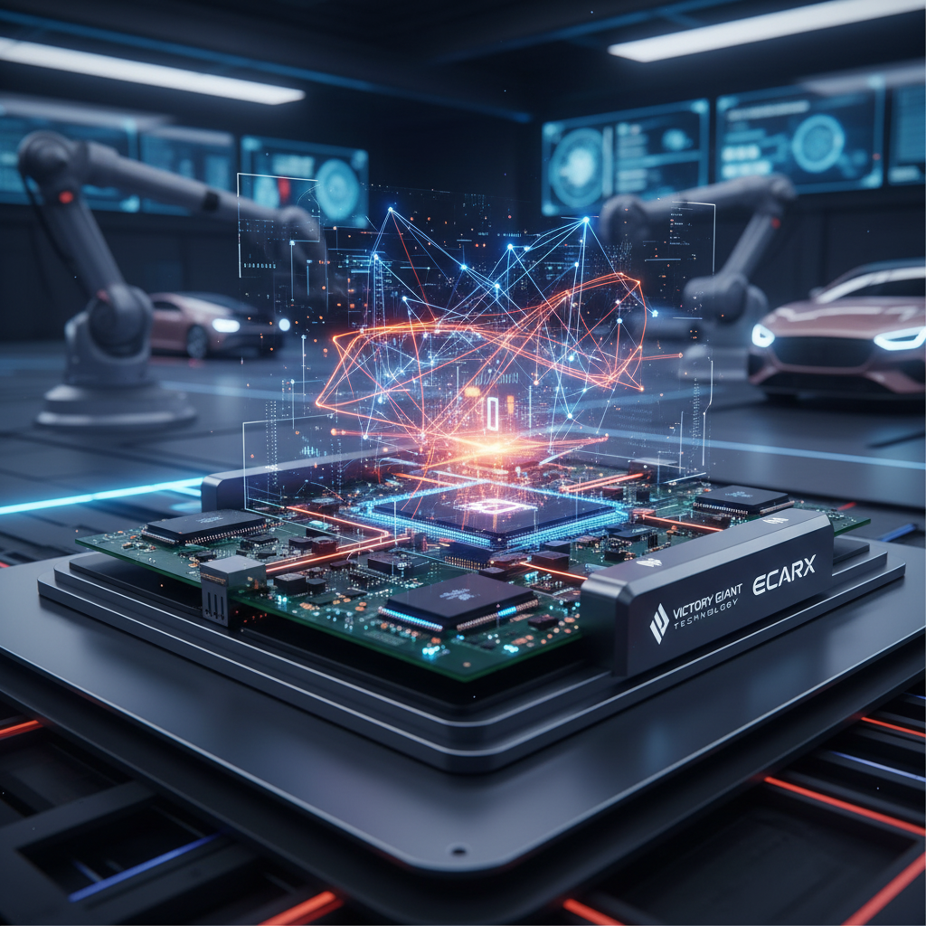 ECARX, Victory Giant Partner on AI Automotive Computing Platforms