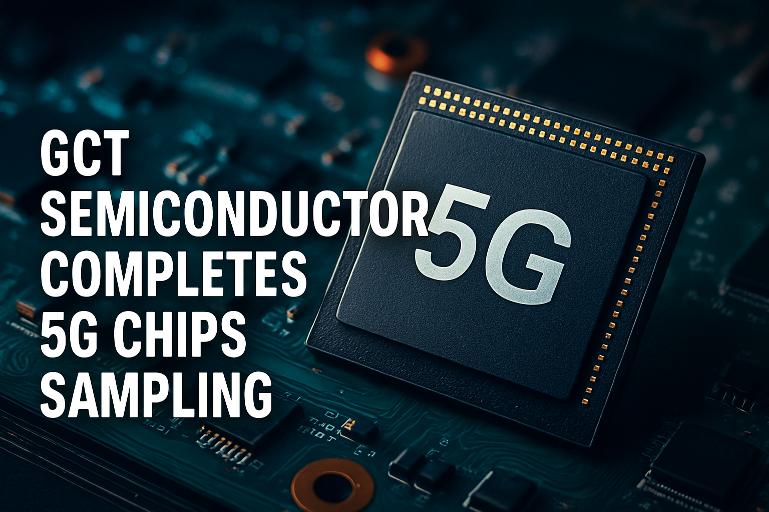 GCT Semiconductor Completes 5G Chipset Sampling to Lead Customers | GCTS  Stock News