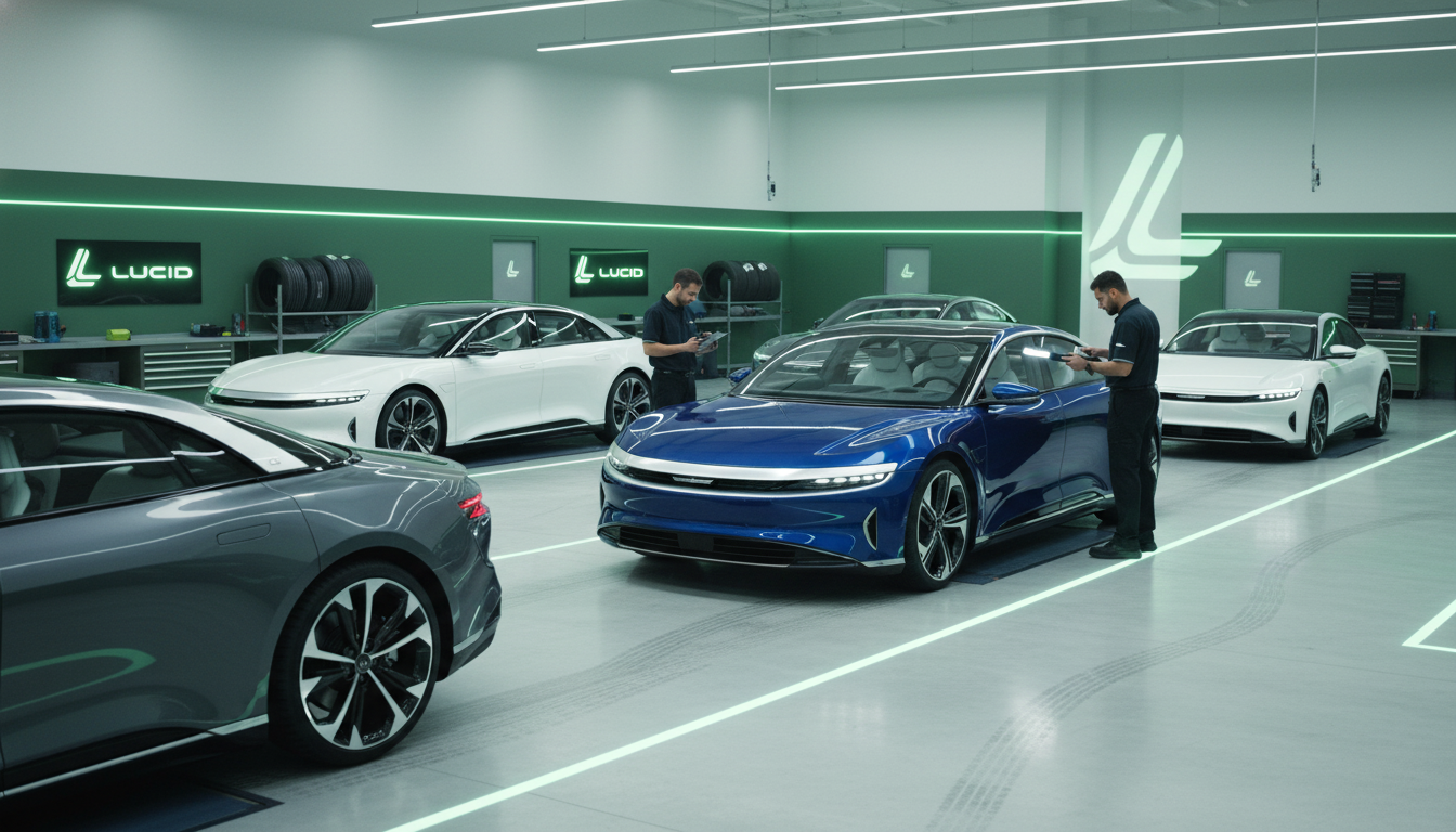 1 News Article Image Die Lucid Group (NASDAQ: LCID) präsentiert das zertifizierte Gebrauchtwagen-EV-Programm Lucid Recharged.