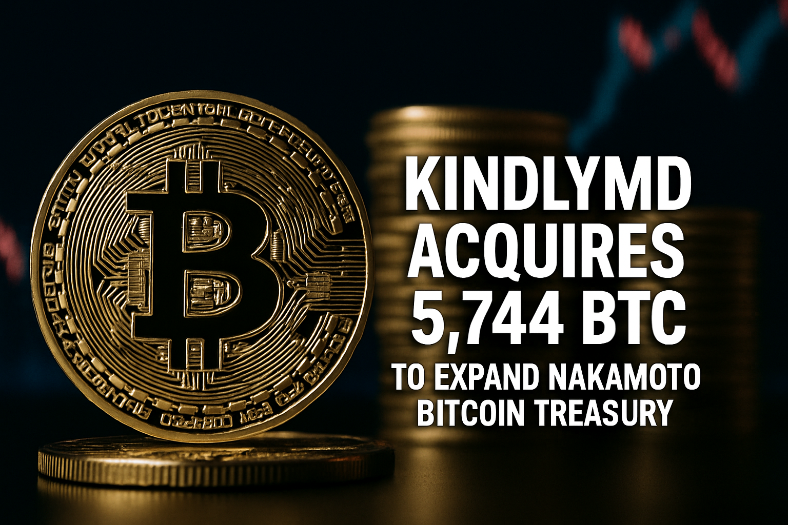 KindlyMD Acquires 5,744 BTC for $679M in First Post-Merger Buy | NAKA Stock  News