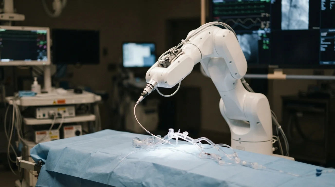 Users report high satisfaction with a remotely operated robot for blood-vessel procedures