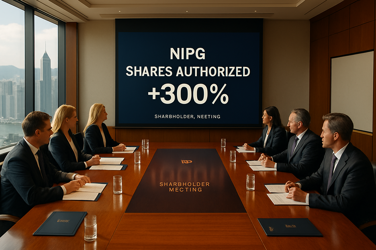 NIP Group Shareholders Approve 4X Share Capital Increase at EGM | NIPG  Stock News