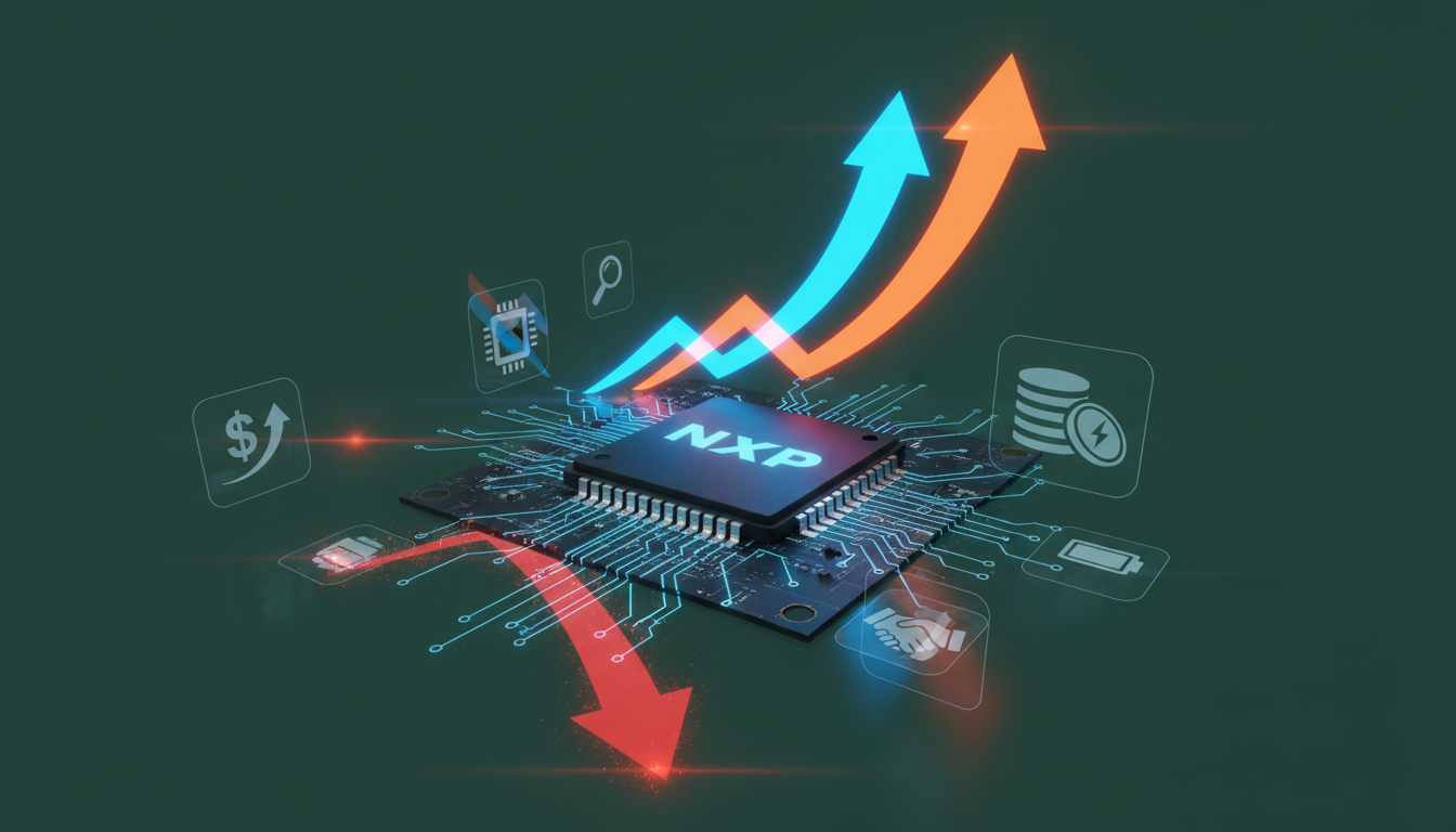 NXP Semiconductors posts $3.17B revenue, up sequentially | NXPI Stock News
