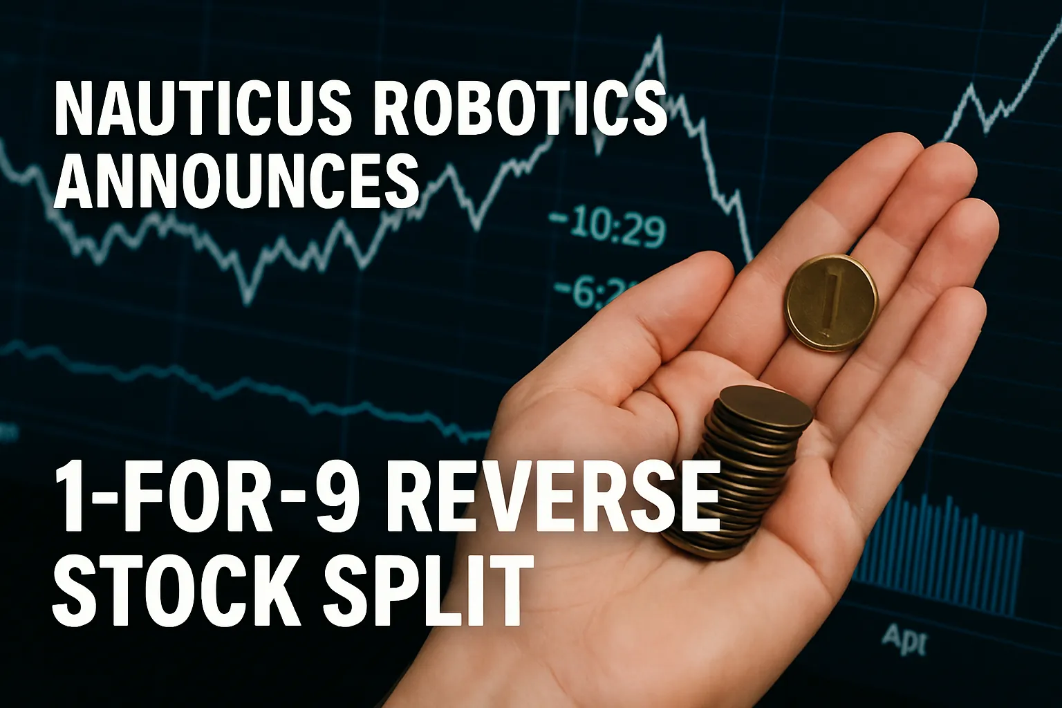 Nauticus Robotics Announces 1:9 Reverse Stock Split, Effective Sept 5