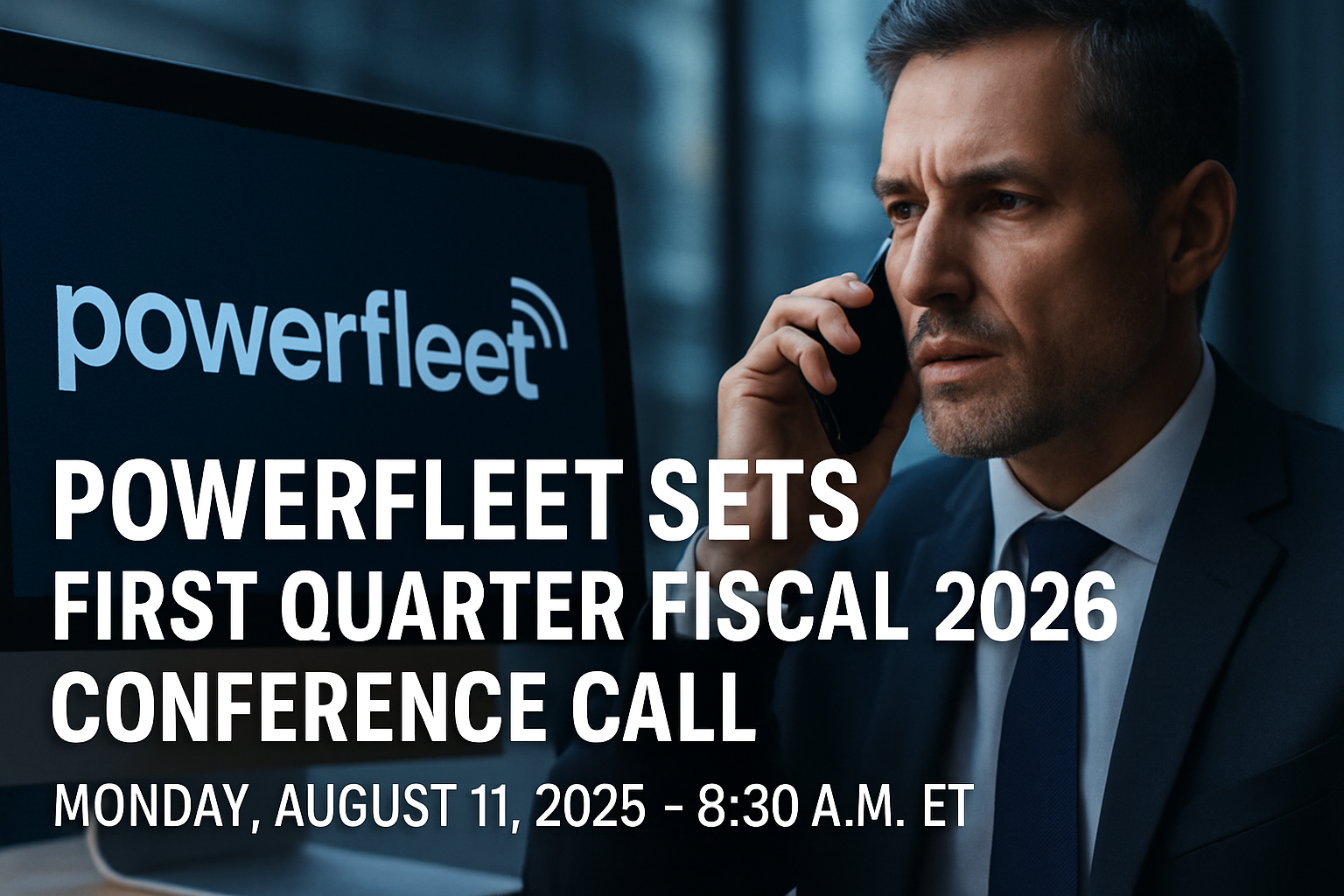 Powerfleet Q1 FY2026 Earnings Call Scheduled for August 11 | AIOT Stock News