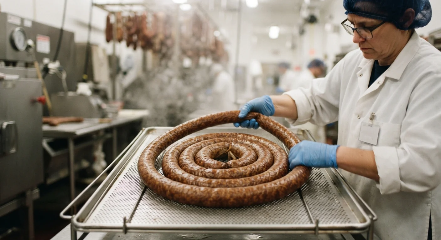 Select Sam’s Club stores will carry a 36-ounce brisket-and-cheddar sausage in Oc...