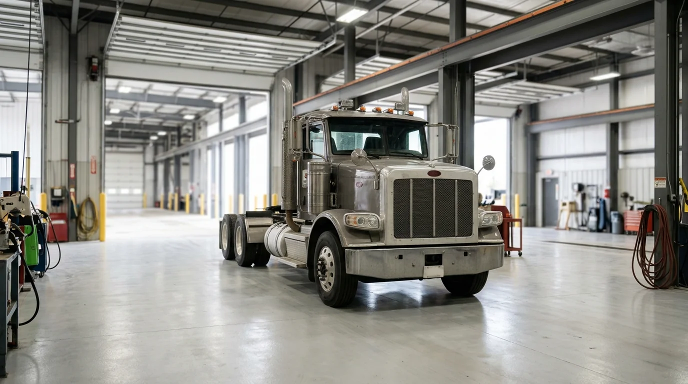 A truck center near Detroit adds 11,700 square feet for rentals and maintenance