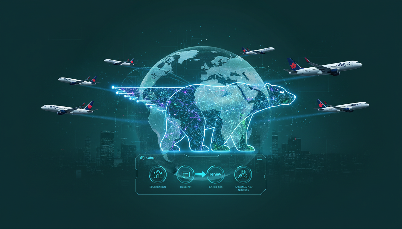 0 News Article Image WestJet taps Sabre tech for flights to 100+ destinations