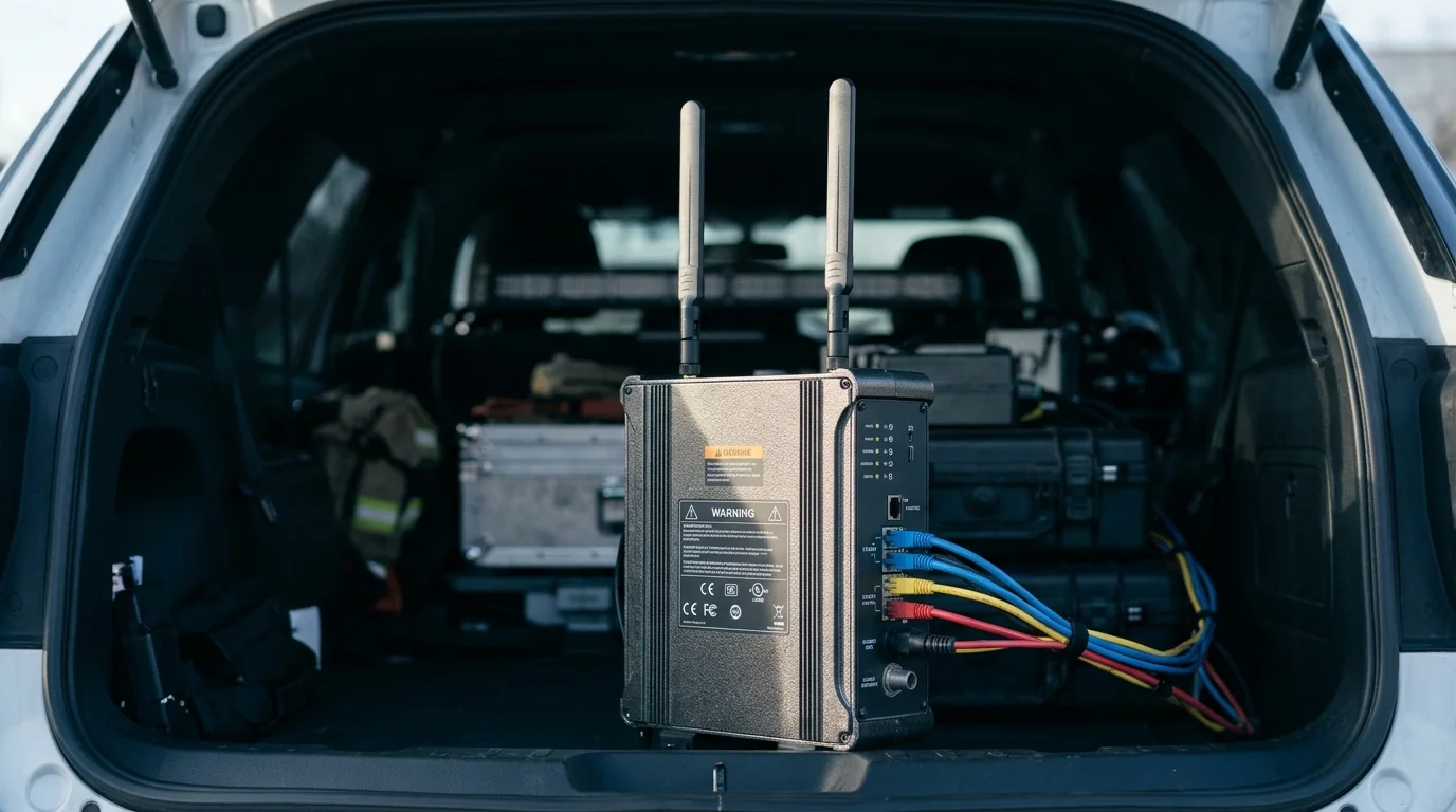 A survey found unreliable networks top concern for 64% of first responders. Semtech routers offer priority access.