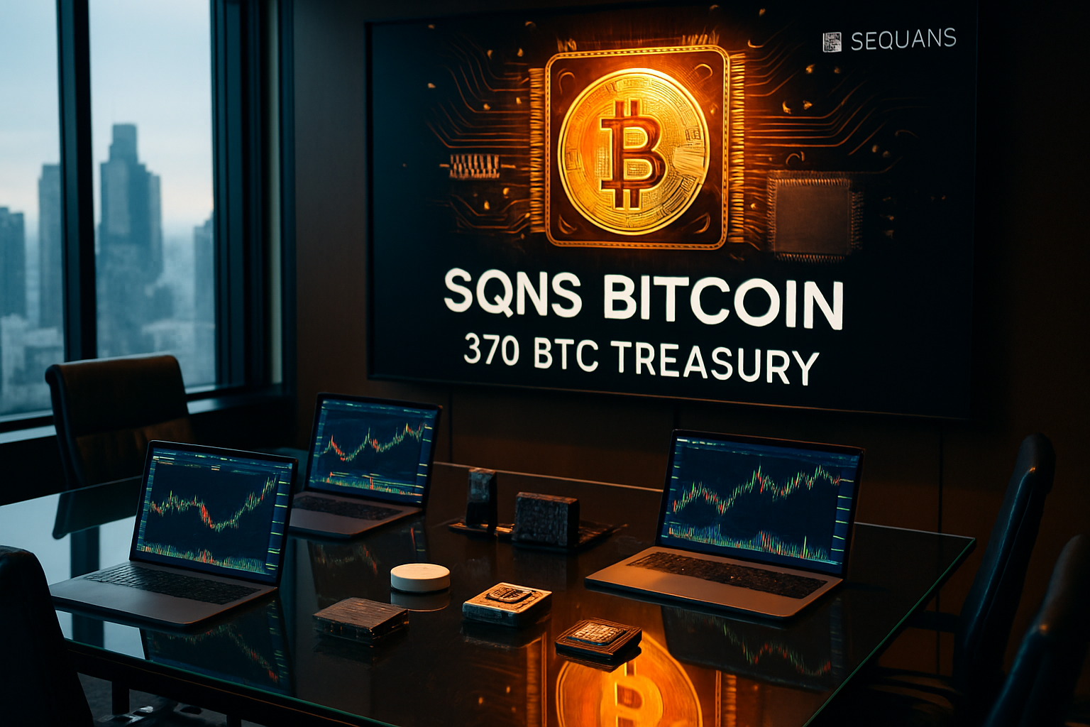 Semiconductor Giant Sequans Buys 370 Bitcoin, Plans 3,000 BTC Treasury |  SQNS Stock News