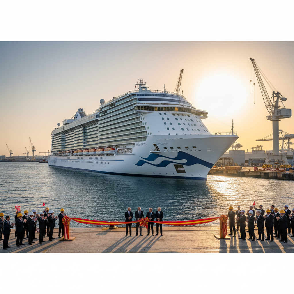Princess Cruises Takes Delivery of 177,800-Ton Star Princess Ship | CCL ...