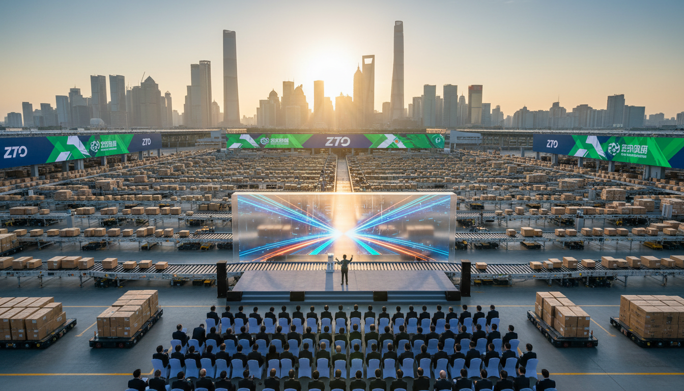 ZTO Express hits 38.52B parcels, maps 2026 plan | ZTO Stock News