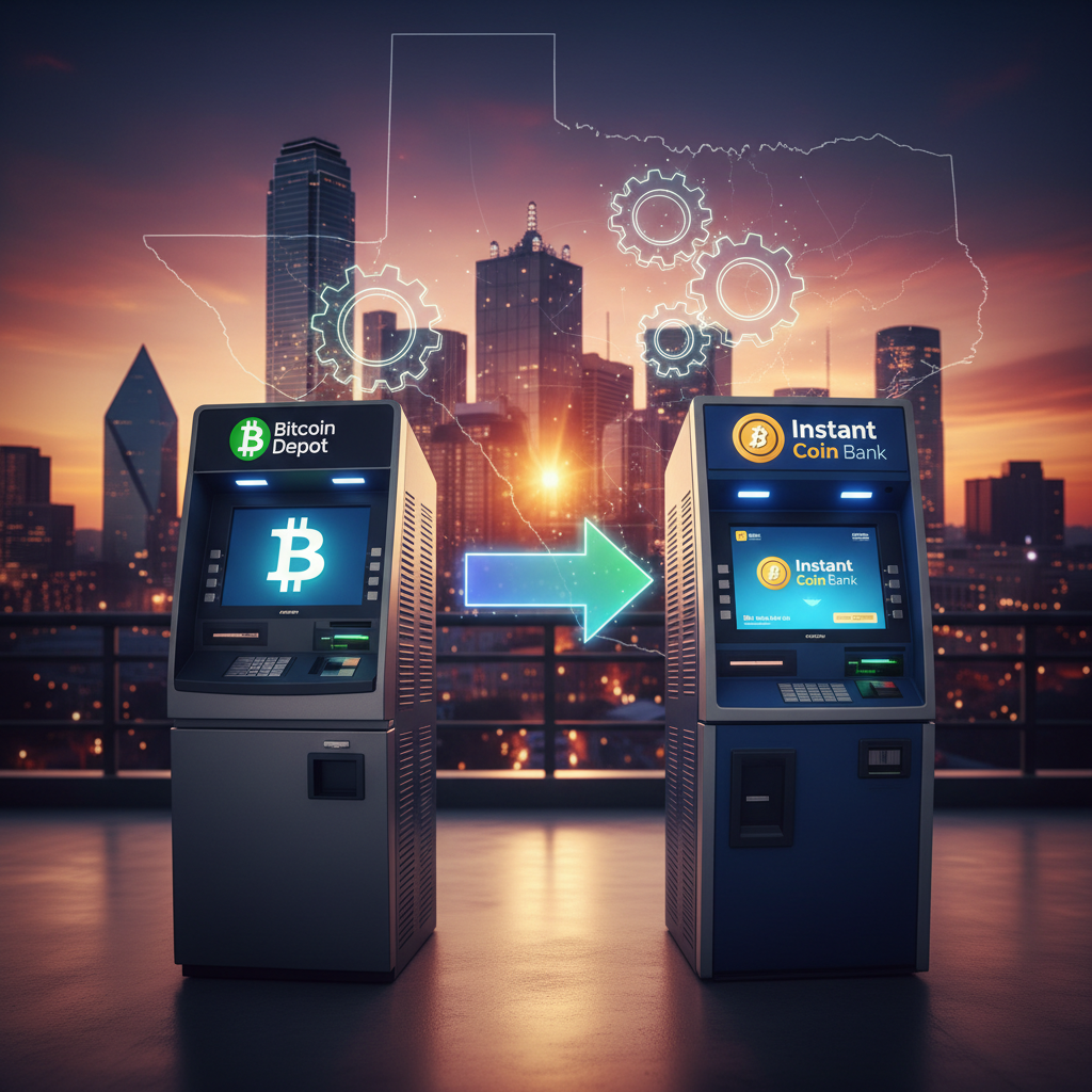 Bitcoin Depot buys Instant Coin Bank ATMs | BTM Stock News